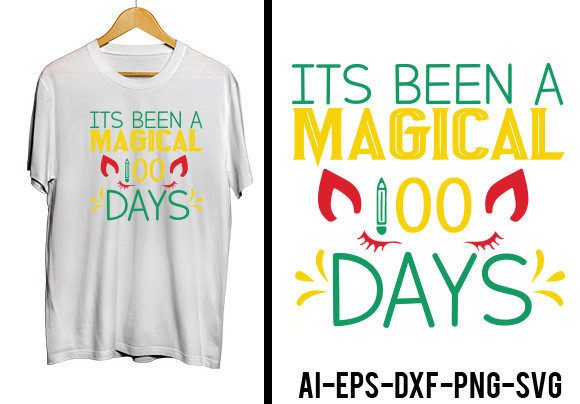 100th Day of School T-shirt Design SVG: A Versatile Graphic for Bloggers and Content Creators