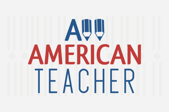 All American Teacher 4th of July SVG for Crafts and Graphics