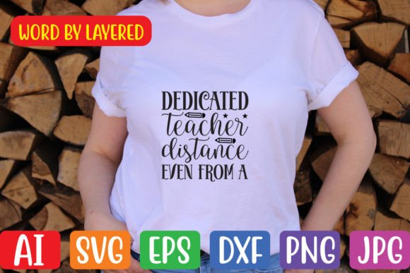 Dedicated Teacher Even from a SVG: Graphics and Crafts