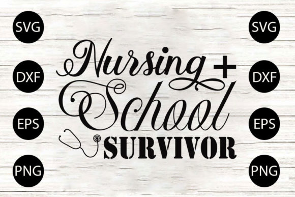 Nurse SVG Design for Nursing School: A Powerful Graphic Asset for Crafts and Branding