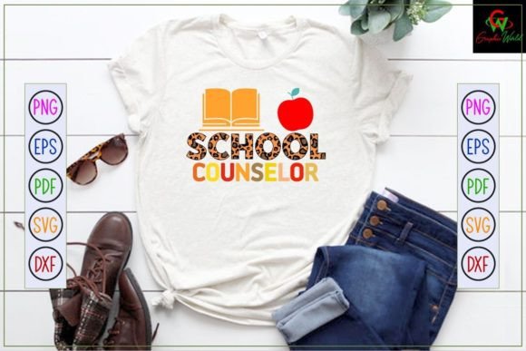 School Counselor Sublimation Design SVG: A Versatile Graphic Asset for Content Creators