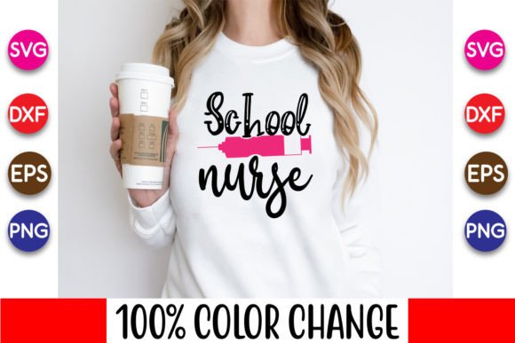 School Nurse SVG Design: A Versatile Graphic Asset for Content Creators
