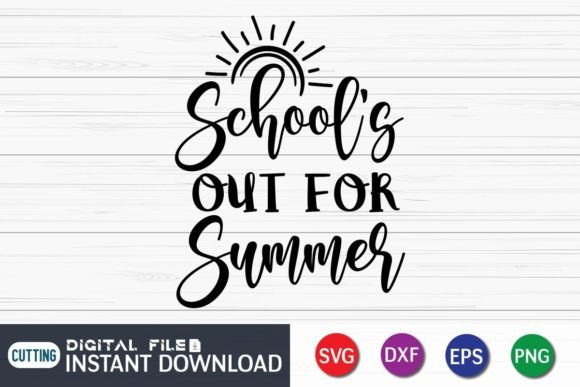 School’s Out for Summer SVG: A Versatile Graphic Design Asset for Crafts and Branding